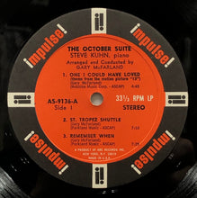 画像をギャラリービューアに読み込む, STEVE KUHN, GARY McFARLAND / The October Suite (Impulse, A-9136, LP)