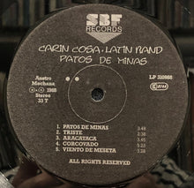 画像をギャラリービューアに読み込む, CARIN COSA LATIN BAND / Patos De Minas (SBF, 310988, LP)