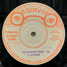 Load image into Gallery viewer, DENNIS BROWN - HORACE ANDY / Tenement Yard / Never Tell I