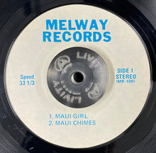 画像をギャラリービューアに読み込む, UNKNOWN ARTIST / Music Of Maui (Melway Records, MR-100, 7inch)