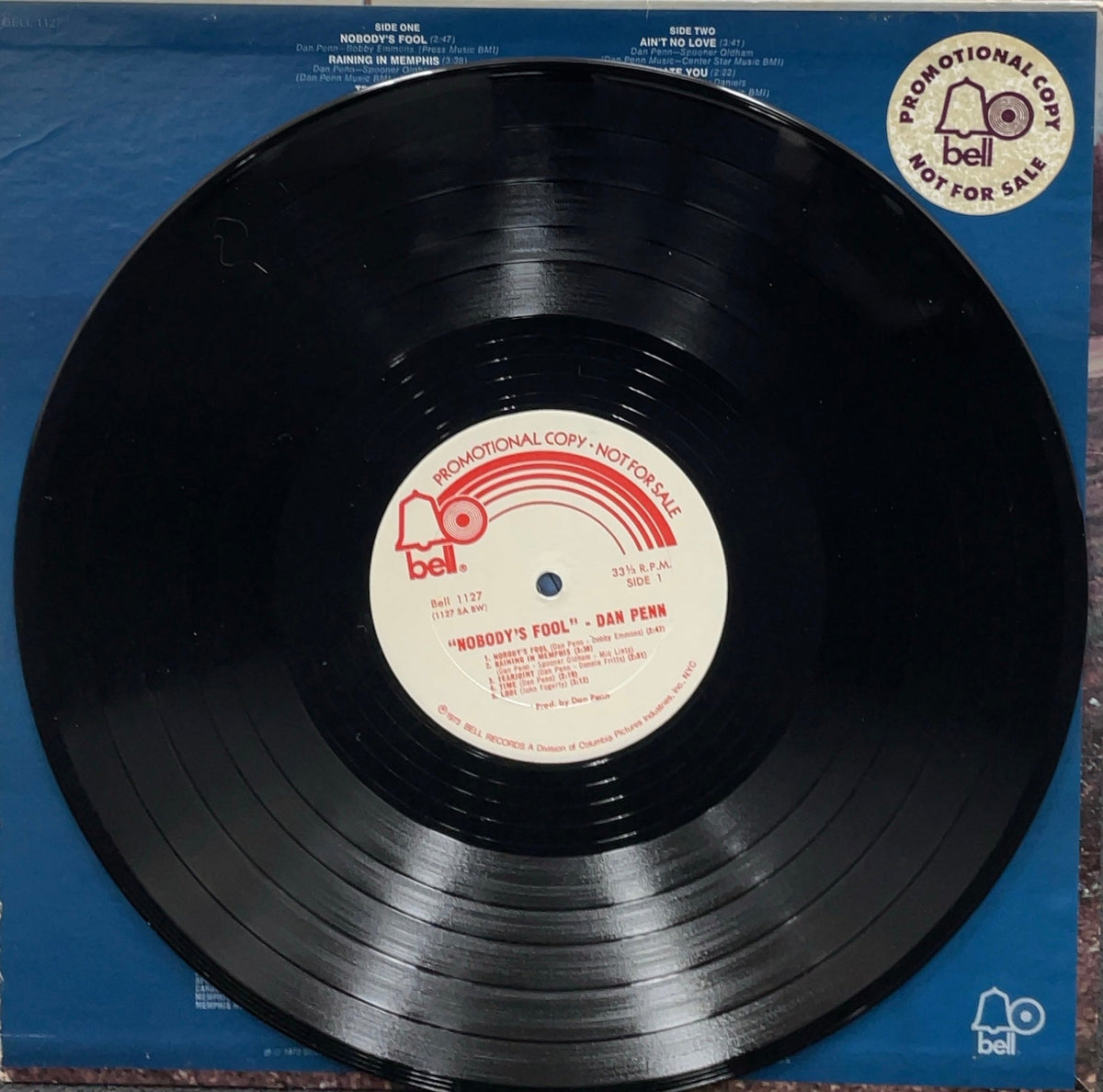 Dan Penn / NOBODY'S FOOL LPレコード IMG_3034_55b2c452-950a-4f0d-