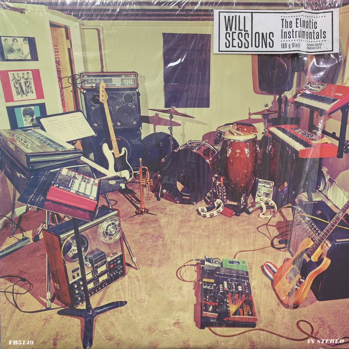 WILL SESSIONS / The Elmatic Instrumentals (FB5149-1) – TICRO MARKET