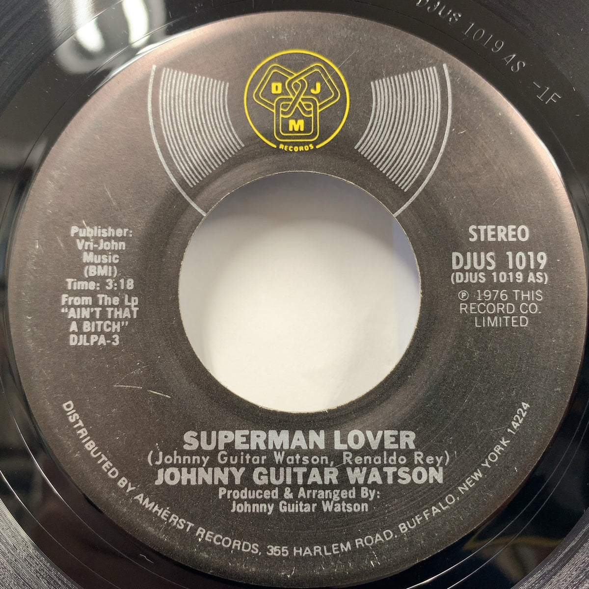 Watson レコード JOHNNY GUITAR WATSON / SUPERMAN LOVER – TICRO MARKET