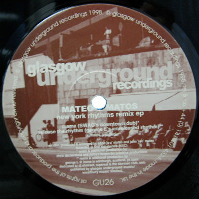MATEO & MATOS / NEW YORK RHYTHMS REMIX EP – TICRO MARKET