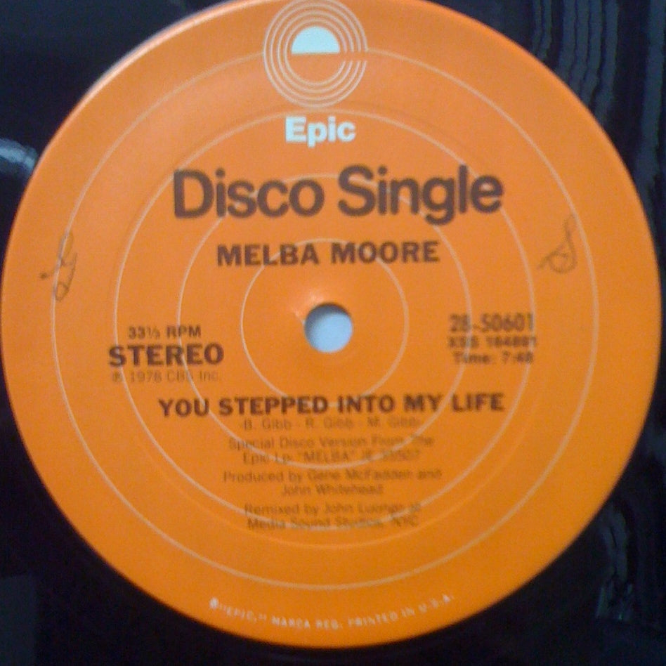 MELBA MOORE / YOU STEPPED INTO MY LIFE TICRO MARKET