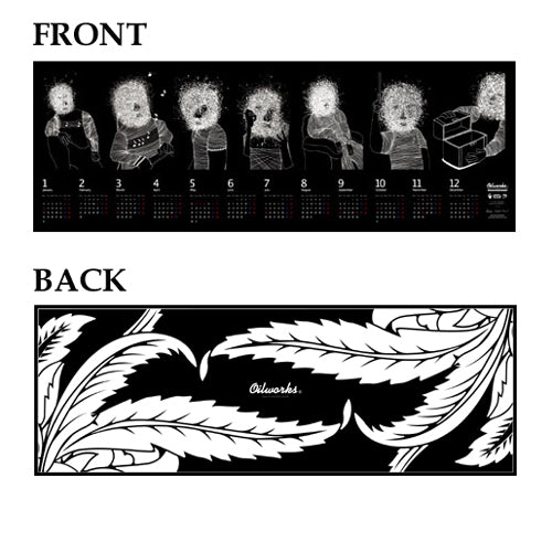 OILWORKS CALENDEAR 2011 WITH STICKER OBORADREN TICRO MARKET OILWORKS CALENDEAR 2011 WITH STICKER OBORADREN TICRO MARKET