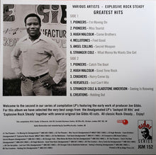 Load image into Gallery viewer, V.A. (Pioneers, Stranger Cole & Gladdy) / Explosive Rock Steady - Greatest Hits (LP)