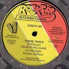 Load image into Gallery viewer, DELROY WILSON / Think Twice / Babylon Boy (Rockers International, 12inch)