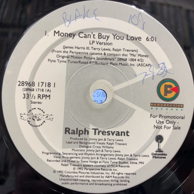 7インチ　Ralph Tresvant /Money Can't Buy You 7インチ Ralph Tresvant /Money Can't Buy You Ralph Tresvant - Money