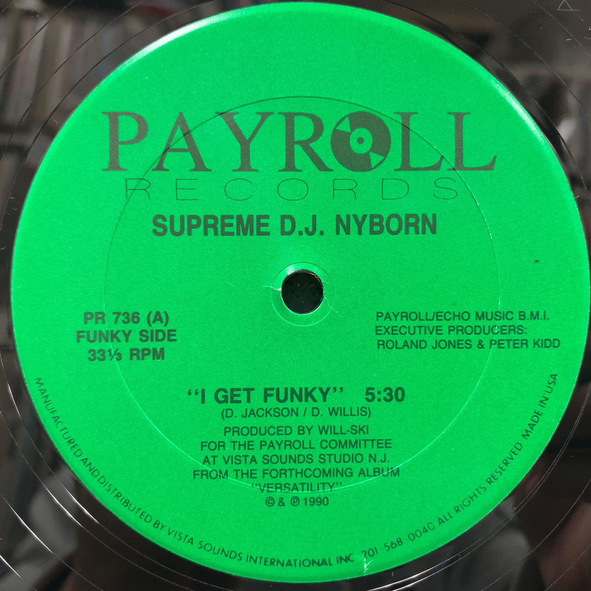 SUPREME D.J. NYBORN / I Get Funky / It Gets No Smoother / What If I Wa