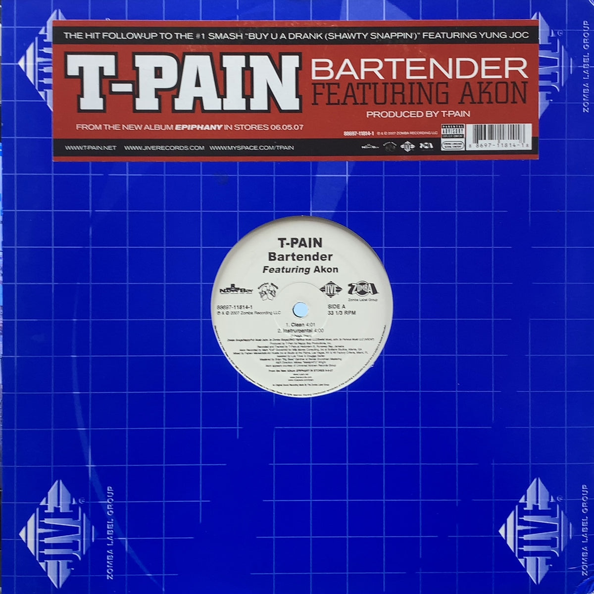 TPAIN / BARTENDER (Promo) TICRO MARKET