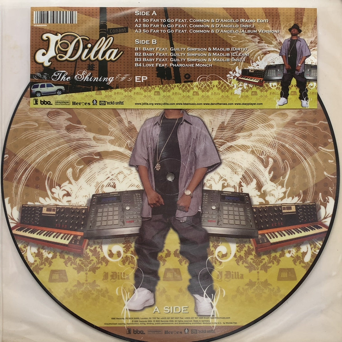 j dilla shining ep 限定 ピクチャー盤 - 洋楽