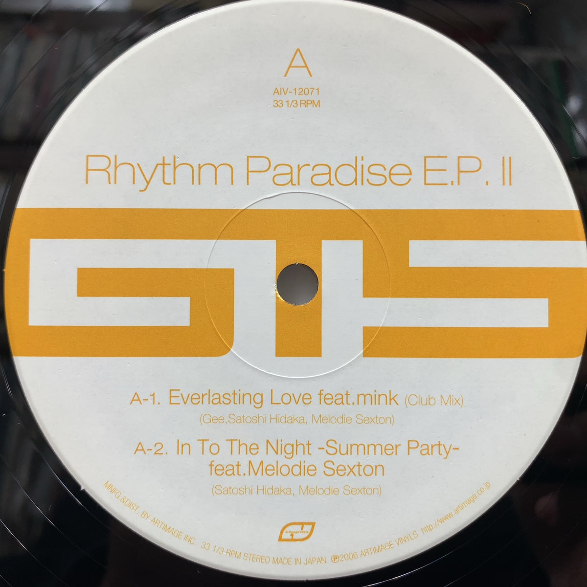 GTS / Rhythm Paradise E.P. II (AIV-12071