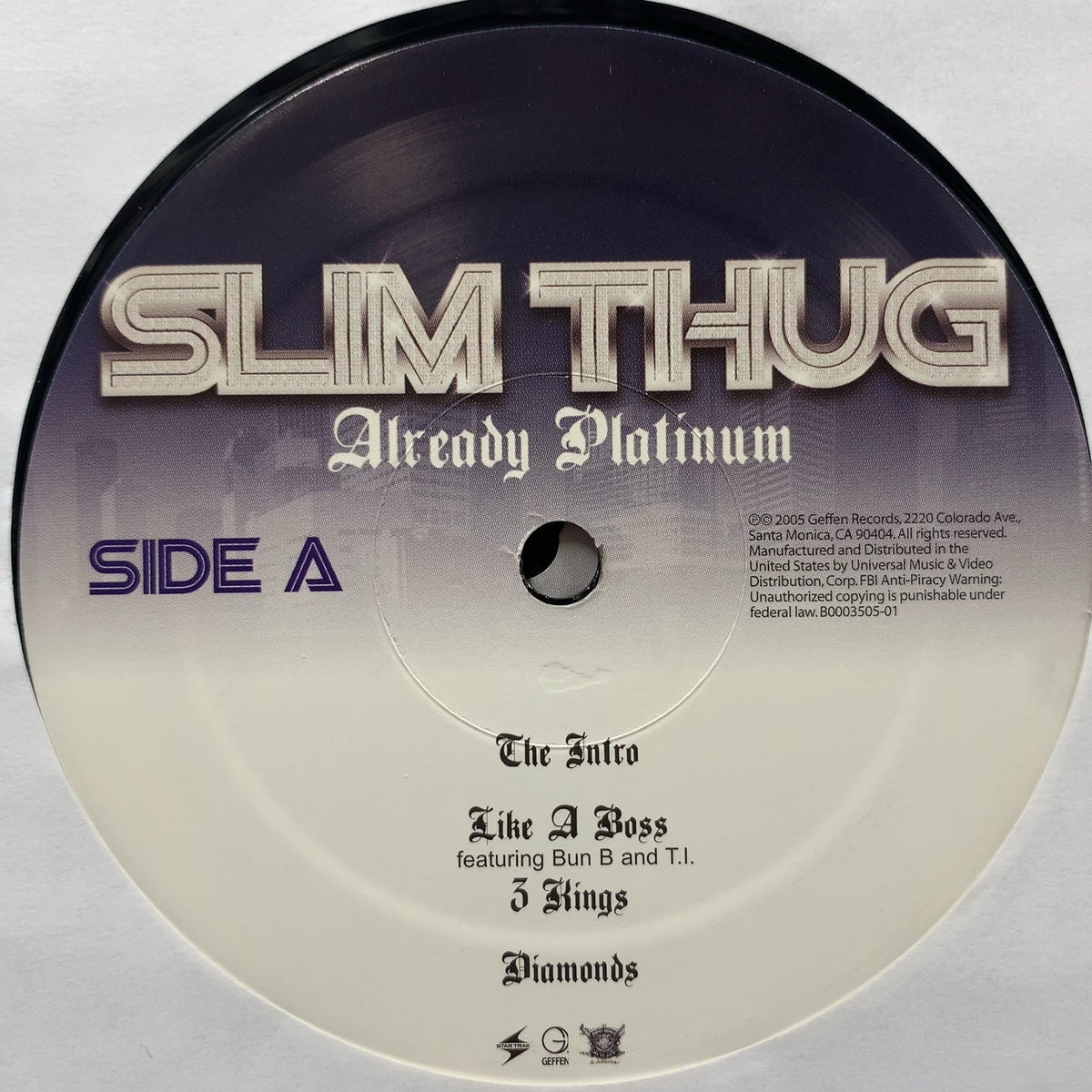 SLIM THUG / ALREADY PLATINUM (B0003505-01) – TICRO MARKET