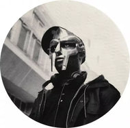 MF DOOM / BLACK & WHITE PORTRAIT (Slipmat)