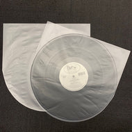 12インチ LP用 レコード内袋 (ナイロン製) / [厚みあり] 丸底  100枚セット