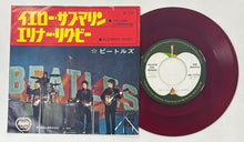 Load image into Gallery viewer, BEATLES / Yellow Submarine / Eleanor Rigby (Apple AR-1578, 7inch) 赤盤 Red Vinyl
