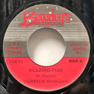 DERRICK MORGAN / Blazing Fire