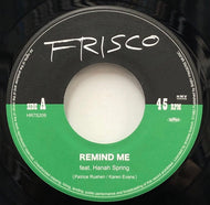 FRISCO / Remind Me / uncertainty principle