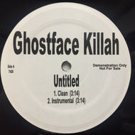 GHOSTFACE KILLAH / Untitled (Good Times)
