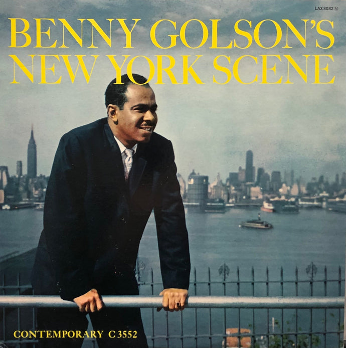 BENNY GOLSON / Benny Golson's New York Scene (Contemporary, LAX 3032, LP)