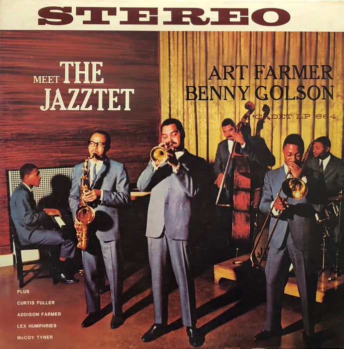 ART FARMER, BENNY GOLSON / Meet The Jazztet (Cadet, MJ-1001, LP)
