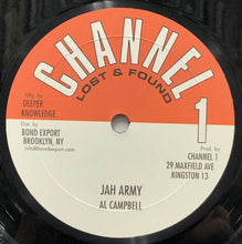 Load image into Gallery viewer, AL CAMPBELL - BARRY BROWN / Jah Army / Praise Him (Channel One, DKR-121, 10inch)
