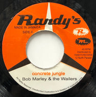 BOB MARLEY & THE WAILERS / Concrete Jungle / Screw Face (Randy's, 7inch)