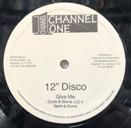 EARTH & STONE / Give Me / Satta Massagana (Channel One, JJC-1 , 12inch)