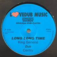 KING GENERAL / Long Long Time (Lovedub Music, LD003 10inch)