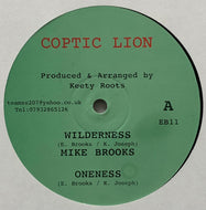 MIKE BROOKS - TAPPER ZUKIE / Wilderness / Come Down Jah Jah (Coptic Lion, EB11, 10inch)