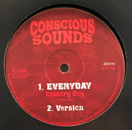 COUNTRY BOY - GHETTO PREIST / Everyday / Warfare (Conscious Sounds, CS10-18, 10inch)