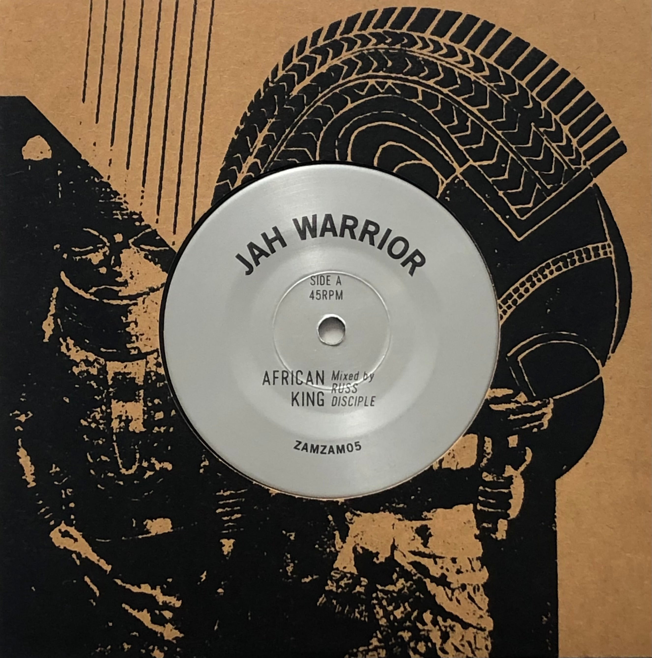 JAH WARRIOR / African King (ZamZam Sounds, ZAMZAM05, 7inch
