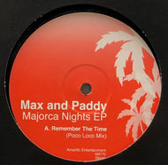 MAX & PADDY / Marjorca Nights EP (Amarillo Entertainment, AM170, 12inch)