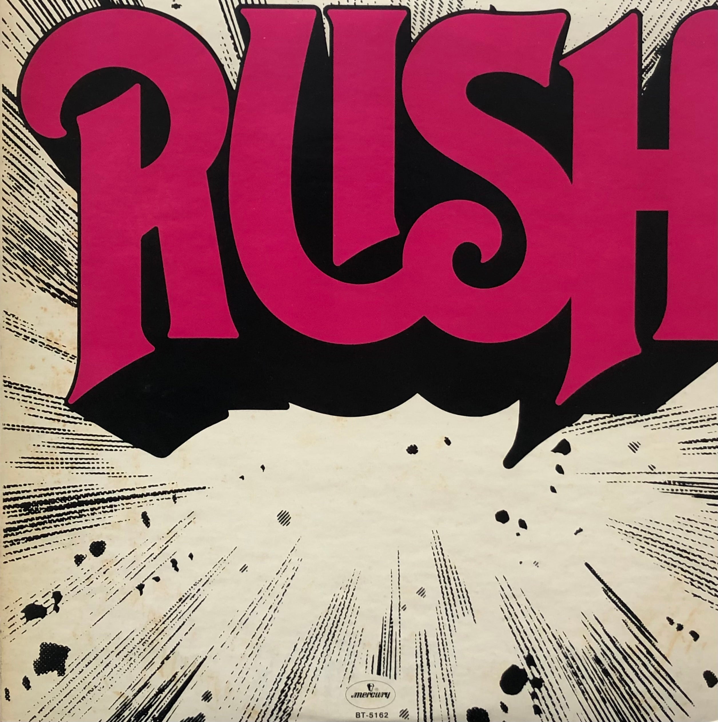 LP Rush S.T. 1st ラッシュ 6338 524 希少 イタリア盤 RUSH / Rush 閃光のラッシュ (1st Album) (Mercury, BT-5162, LP