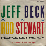 JEFF BECK AND ROD STEWART / People Get Ready (Epic, TA 6387, 12inch)
