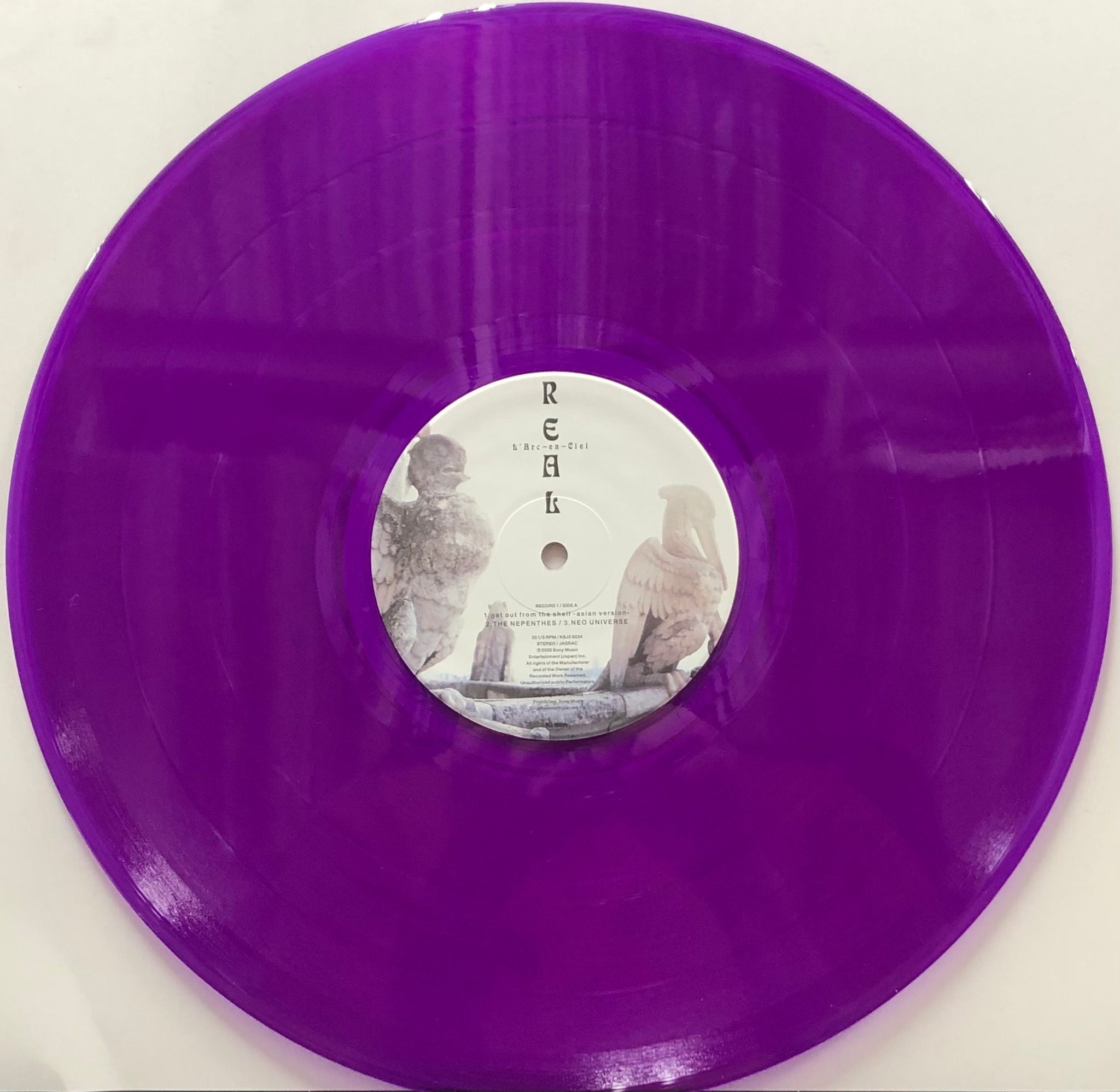 L'Arc〜en〜Ciel ラルク アン シエル / Real (Purple Vinyl) (Ki/oon 