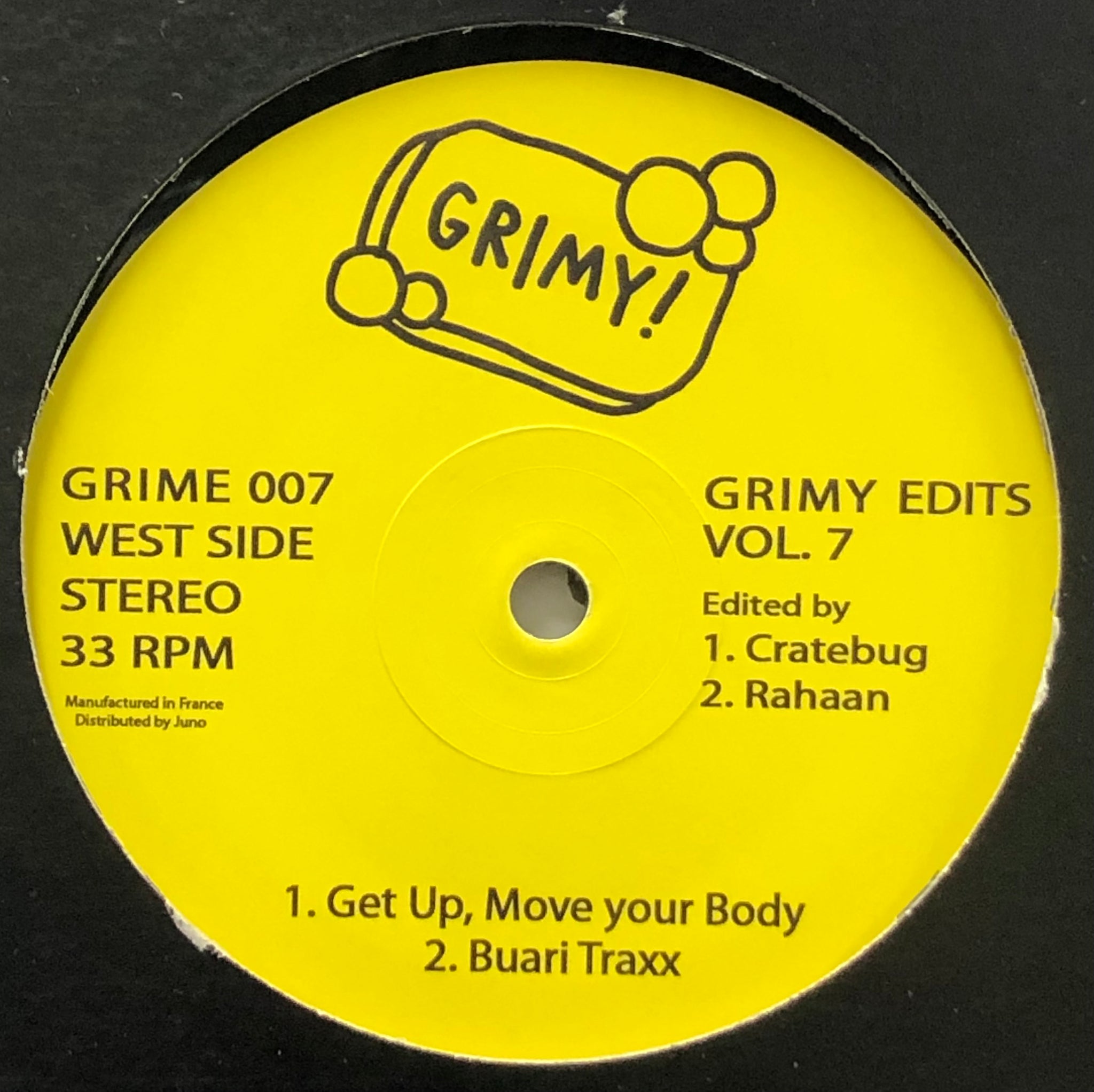 V.A. / Grimy Edits Vol. 7 (Grimy Edits, GRIME 007, 12inch) – TICRO MARKET