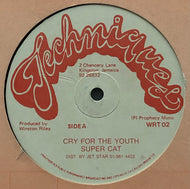SUPER CAT / Cry For The Youth / Boops (Techniques, WRT 02, 12inch)