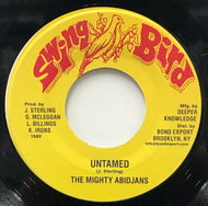 MIGHTY ABIDJANS / Untamed (Swing Bird, DKR-166, 7inch)
