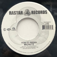 MIDNITE / Treasure / How To Answa (Rastar, RASTAR070, 7inch)