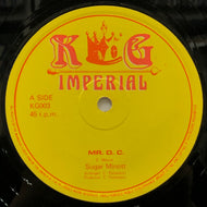 SUGAR MINOTT / Mr. D. C. (KG Imperial, KG003, 12inch) Black Vinyl