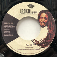 EARL SIXTEEN / Juicey Black (Iroko, BB 33, 7inch)