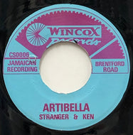 STRANGER & KEN (Stranger Cole And Ken Boothe) - Jackie Mittoo / Artibella / Woman Of The World (Wincox, CS0006, 7inch)