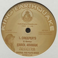ERROL ARAWAK / Creeper's (Marble Vinyl) (King Earthquake, KE7002, 7inch)