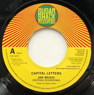 CAPITAL LETTERS / Jah Music (Sugar Shack, FOD0107V, 7inch)