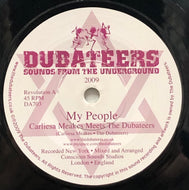 CARLIESA MEAKES / My People (Dubateers, DA703, 7inch)