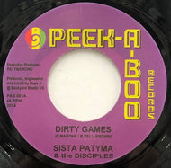 SISTER PATYMA / Dirty Games (Peek-A-Boo, PAB 001, 7inch)