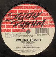 LOW END THEORY / Sometin I Wanta (Strictly Rhythm, SR12222, 12inch)