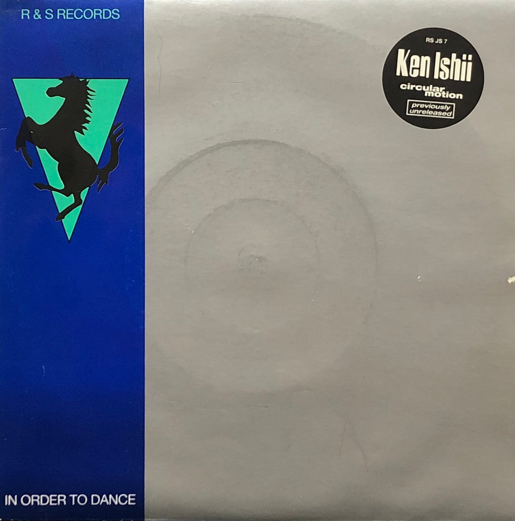 KEN ISHII Circular Motion 7㌅レコード KEN ISHII / Circular Motion (R & S, RS JS 7, 7inch) – TICRO MARKET